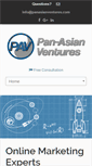 Mobile Screenshot of panasianventures.com